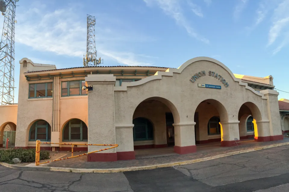 Vacant Union Station in Phoenix, Arizona